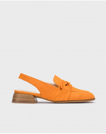 Wonders-Flat Shoes-Orange Phoeniz Shoe