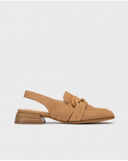 Wonders-Flat Shoes-Camel Phoenix Shoe