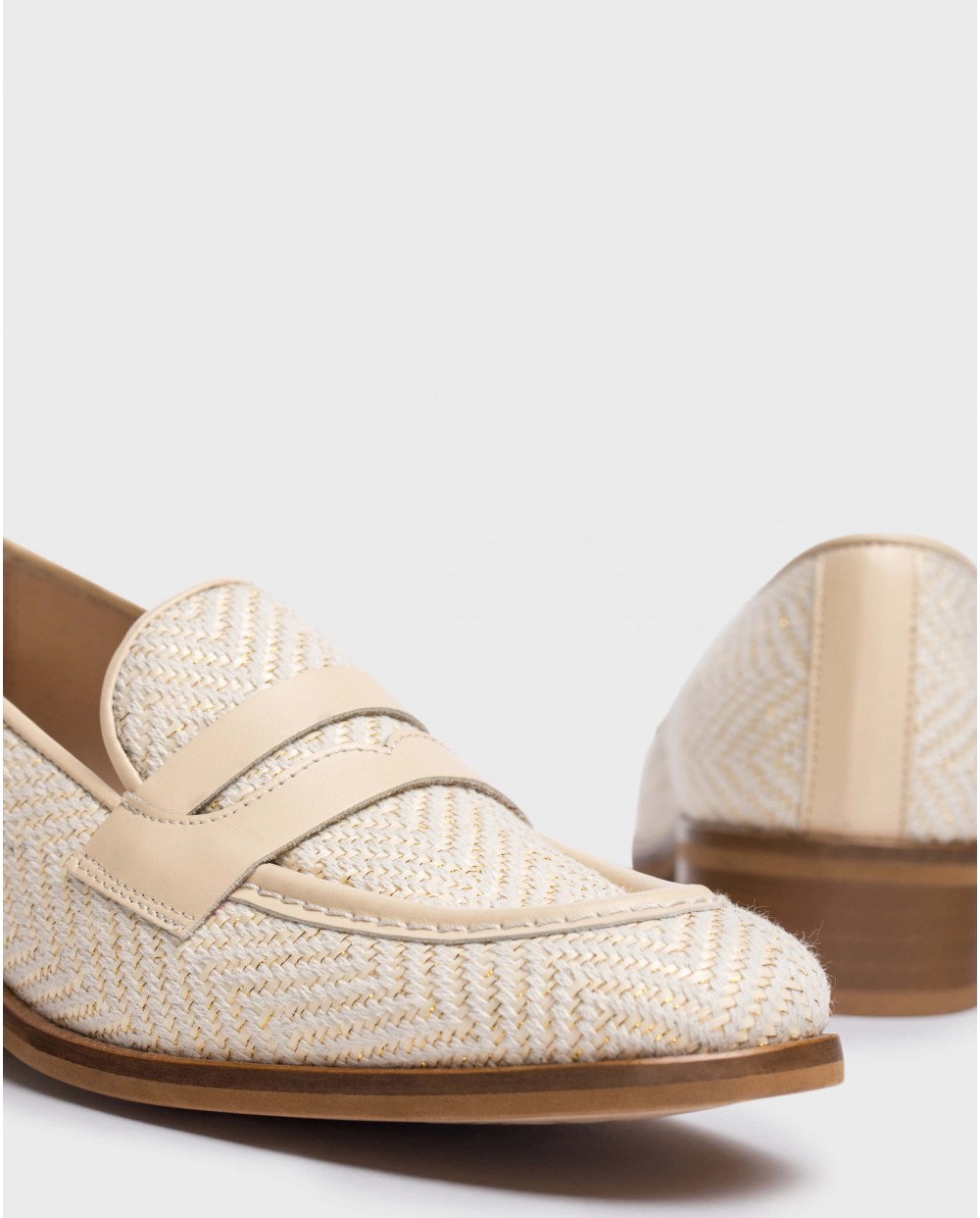 Wonders-Loafers-NAPOLES Two-tone Moccasin