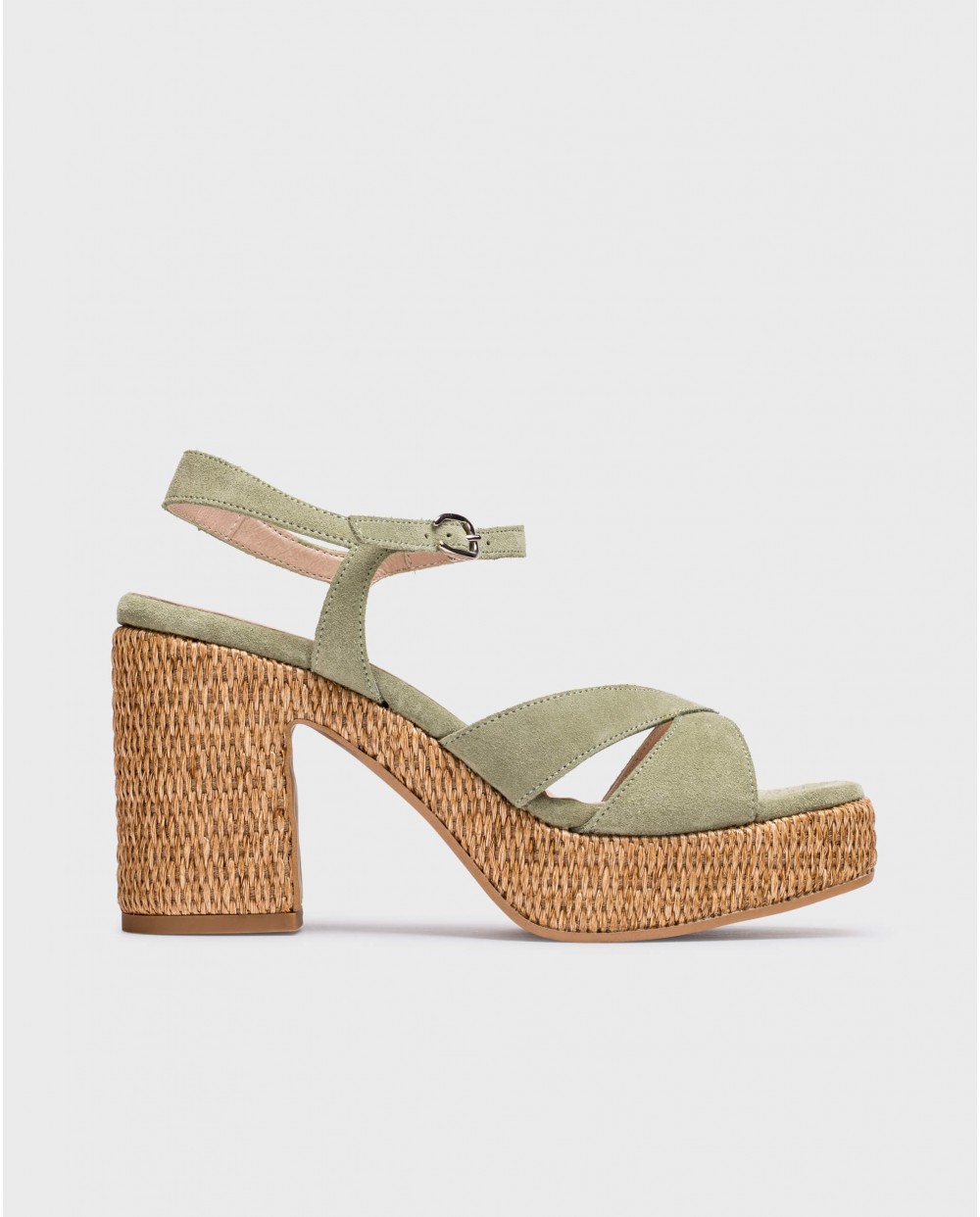 Wonders-Sandals-Green GIORGIA Sandals