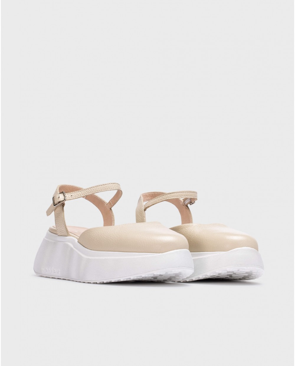 Wonders-Platforms-Cream MANILA Shoe