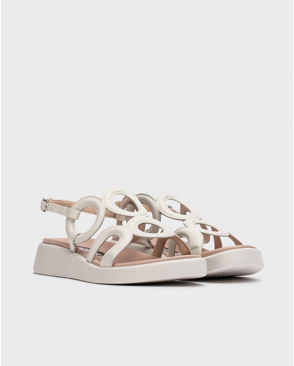 Wonders-Sandals-White TOLEDO Sandals