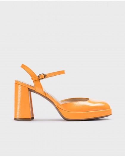 Wonders-Women shoes-Orange SELENA Platform