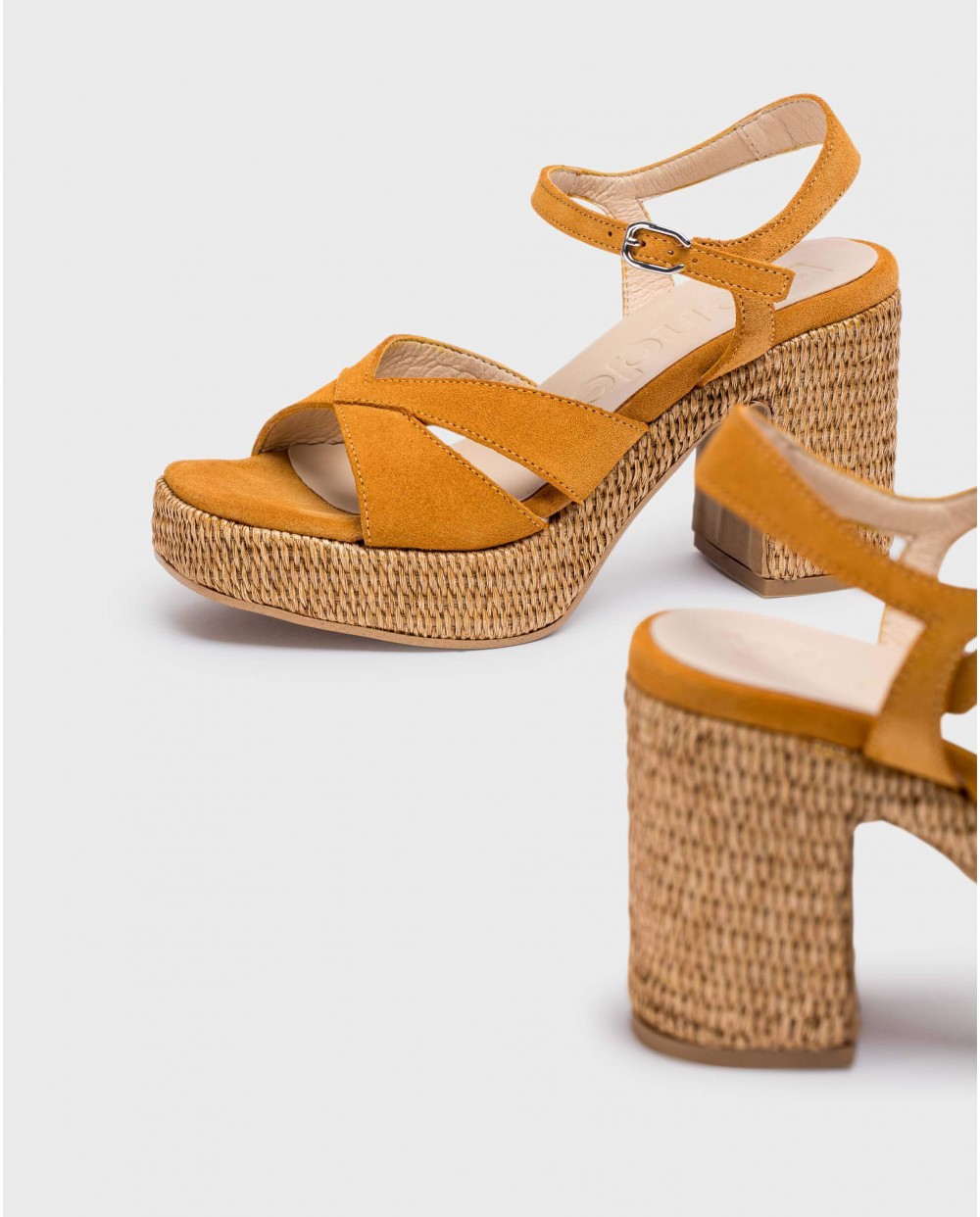 Wonders-Sandals-Orange GIORGIA Sandals