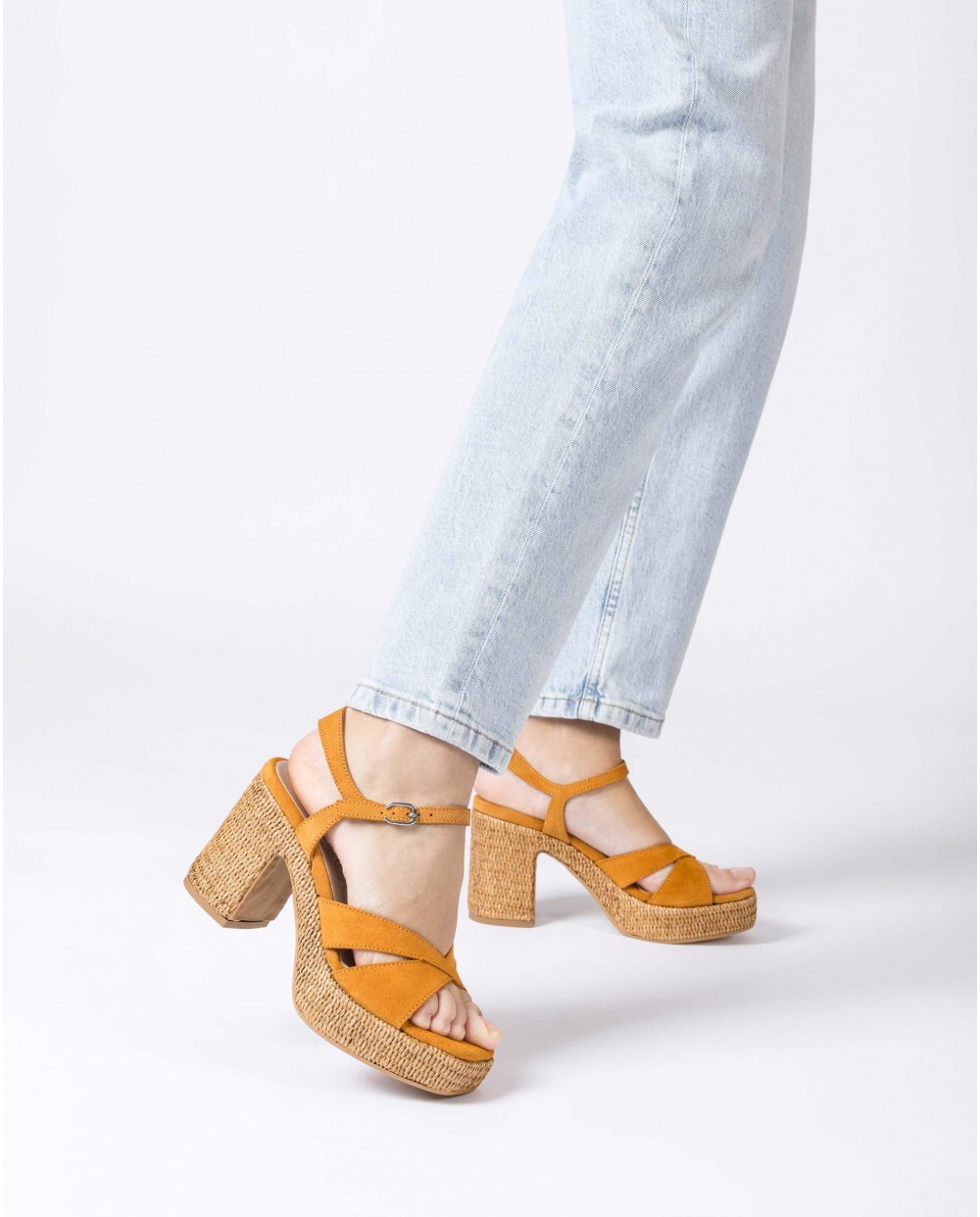 Wonders-Sandals-Orange GIORGIA Sandals