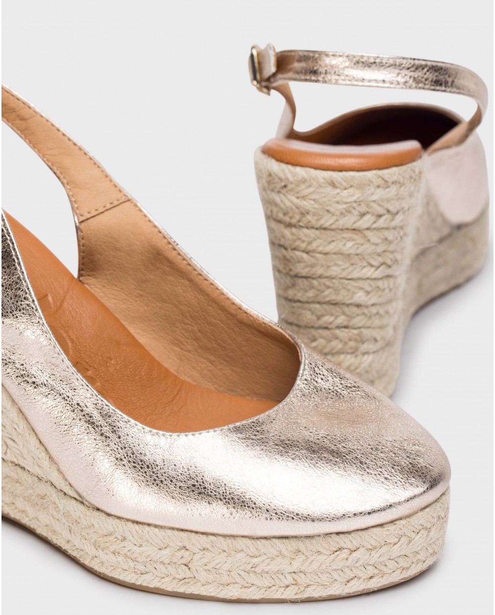 Wonders-Women shoes-Platinum NAVAGIO Espadrilles