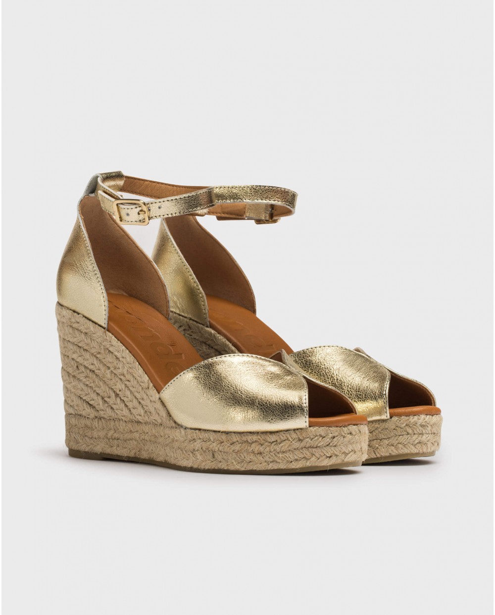 Wonders-Women shoes-Metallic MANLY Espadrilles