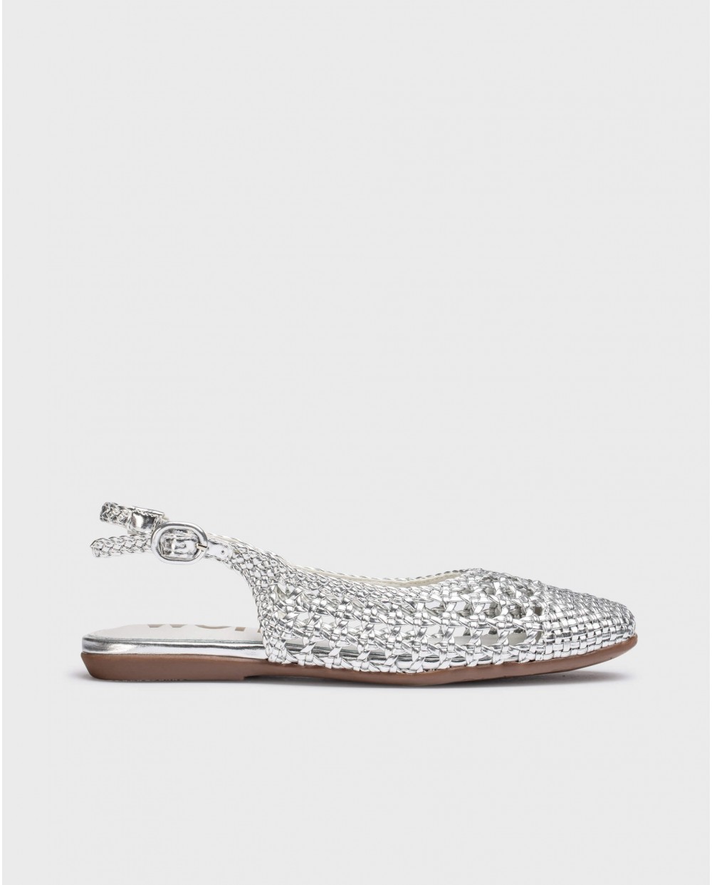 Wonders-Women shoes-Silver WOB Ballet pump