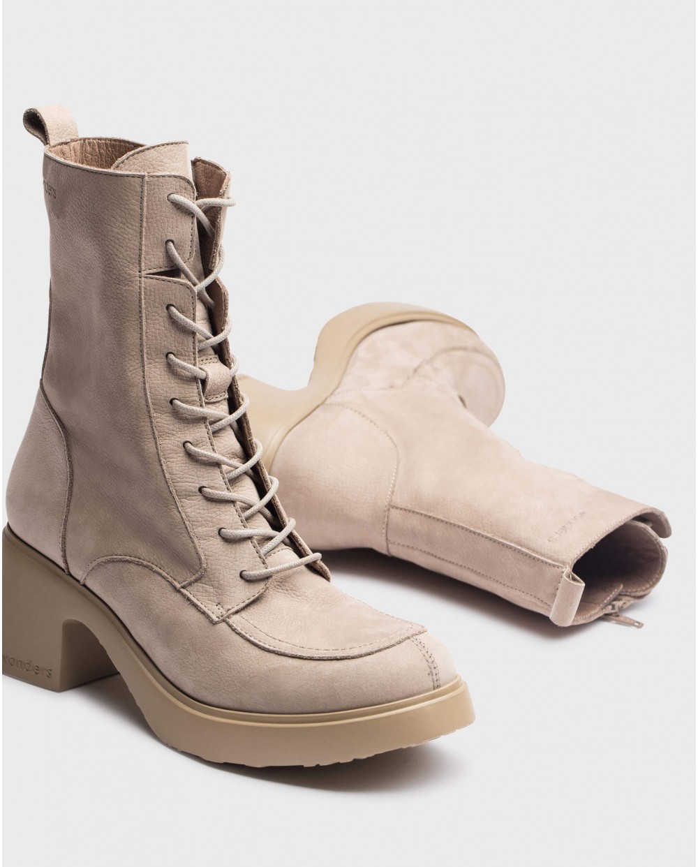 Wonders-Ankle Boots-Brown EME ankle boot