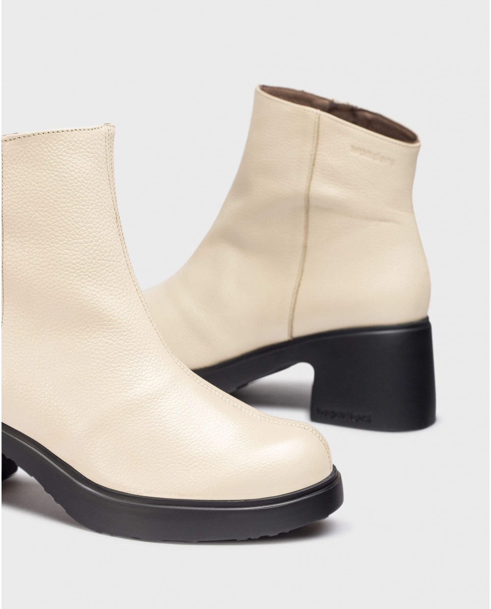 Wonders-Ankle Boots-Cream RUBI ankle boot