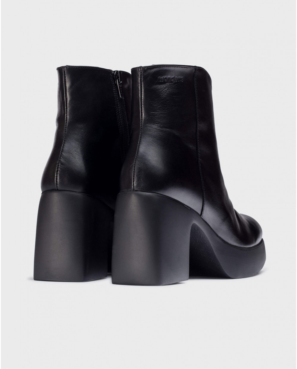 Wonders-Ankle Boots-Black PAROS ankle boot