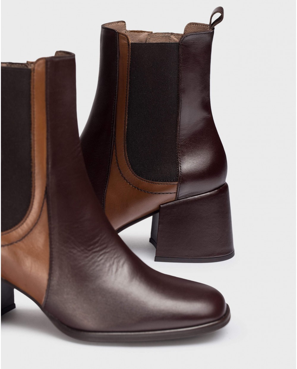 Wonders-Ankle Boots-Brown RORI ankle boots