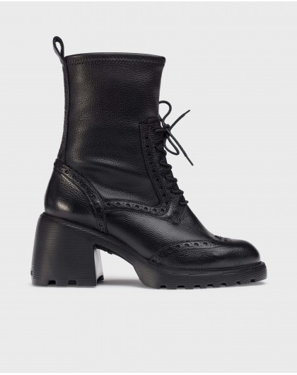 Wonders-Ankle Boots-Black VENECIA ankle boots