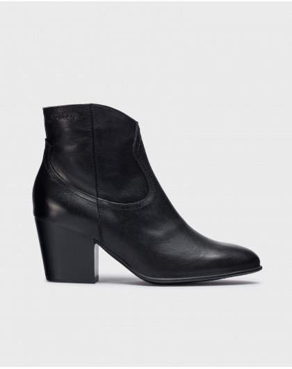 Wonders-Ankle Boots-Black LOLI Ankle boots