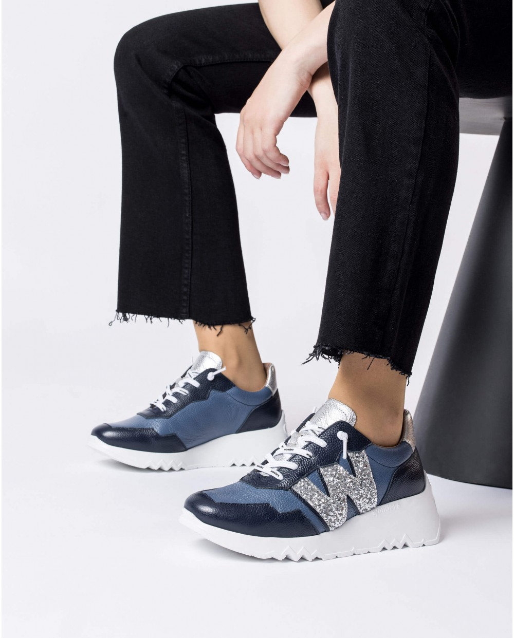 Wonders-Sneakers-Blue ROBERT Sneaker