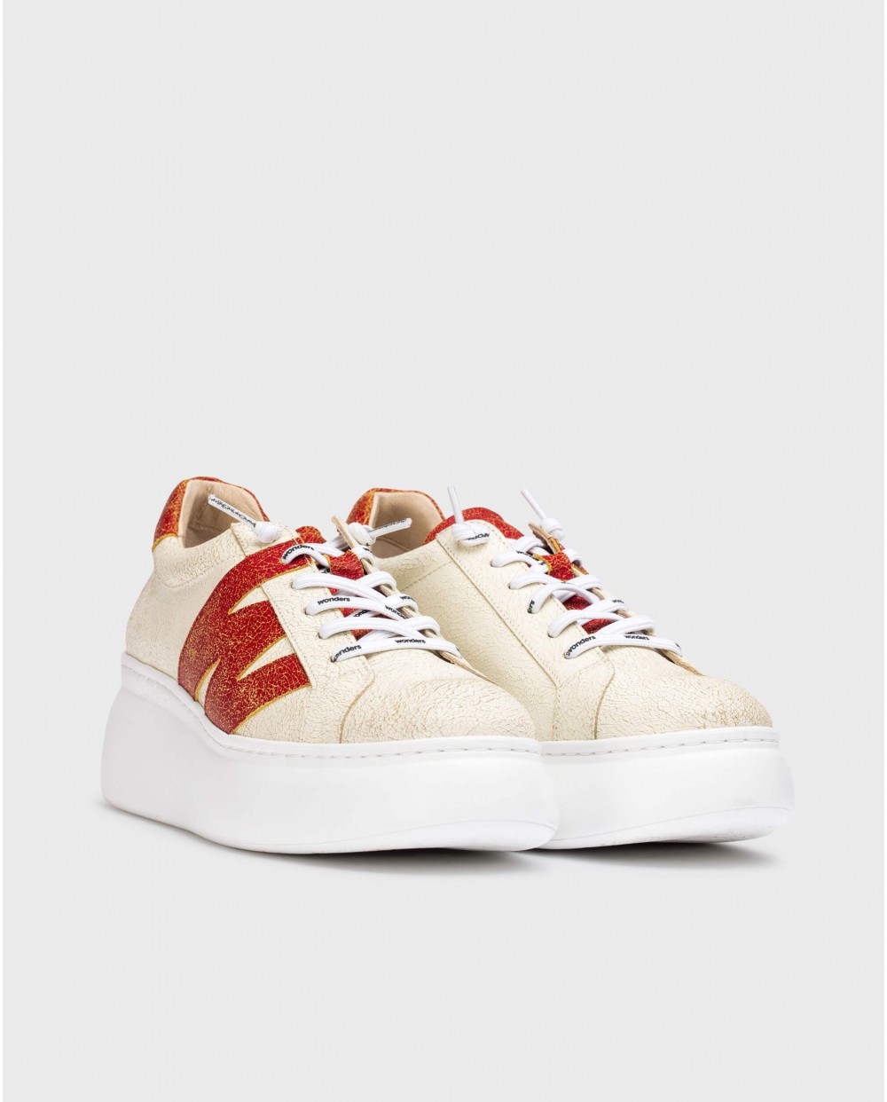 Wonders-Sneakers-White DORITA Sneaker