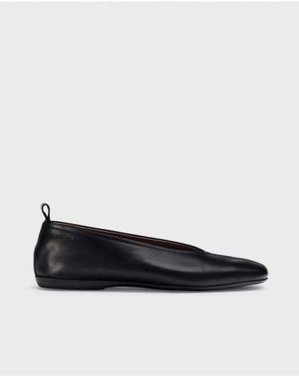 Wonders-Pre Fall 2024-Black PEPA Ballet pump