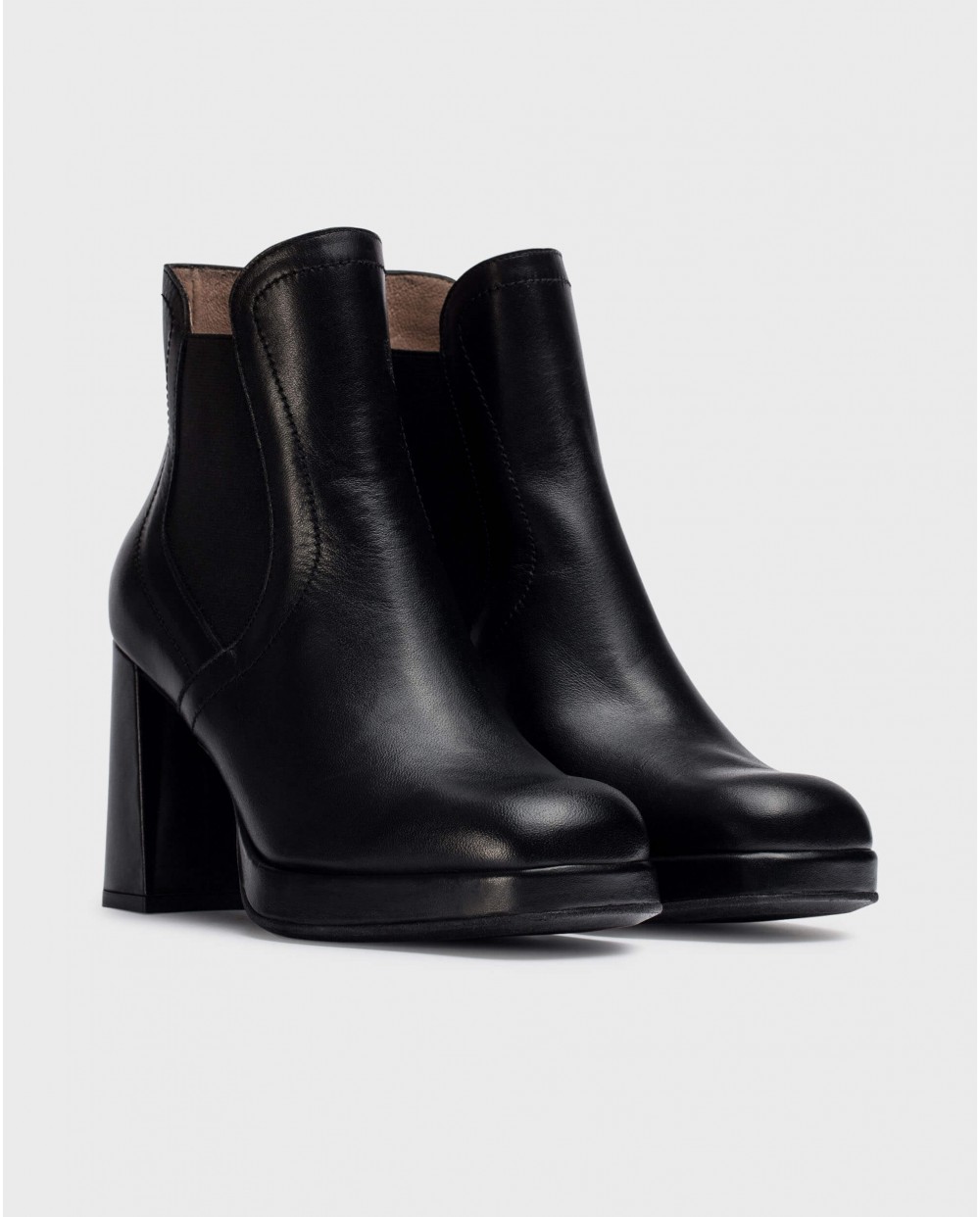 Wonders-Ankle Boots-Black LENS Ankle boots