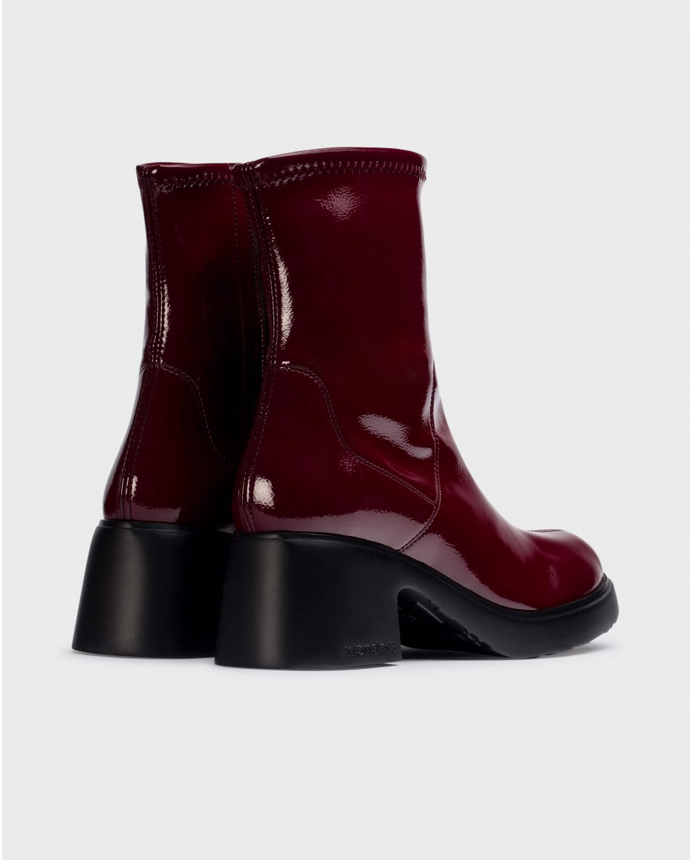 Wonders-Ankle Boots-Burgundy MAYA ankle boot