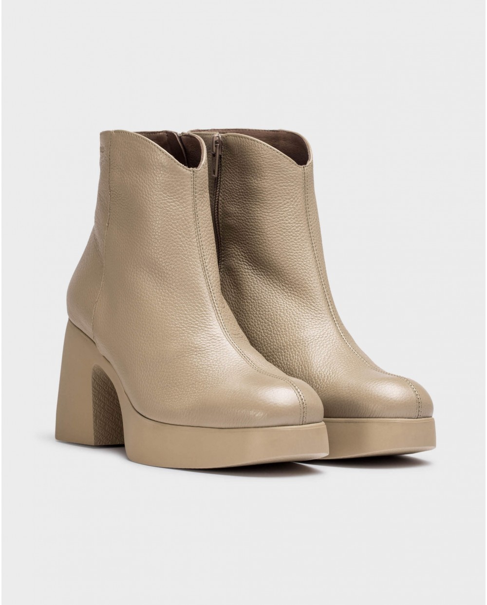 Wonders-Ankle Boots-Brown PAROS ankle boot