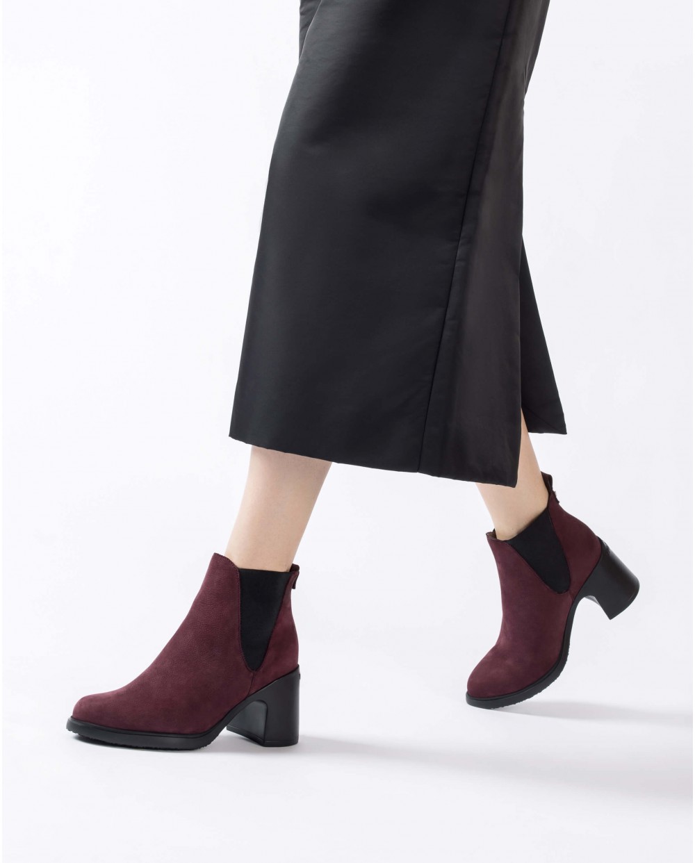 Wonders-Ankle Boots-Burgundy VALERIA Ankle boots