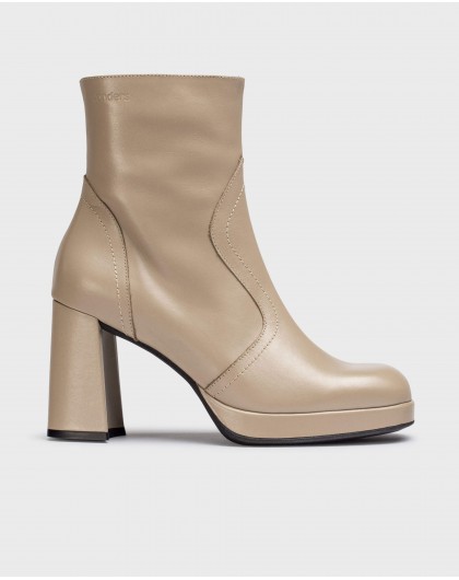 Wonders-Ankle Boots-Brown LIPA ankle boots