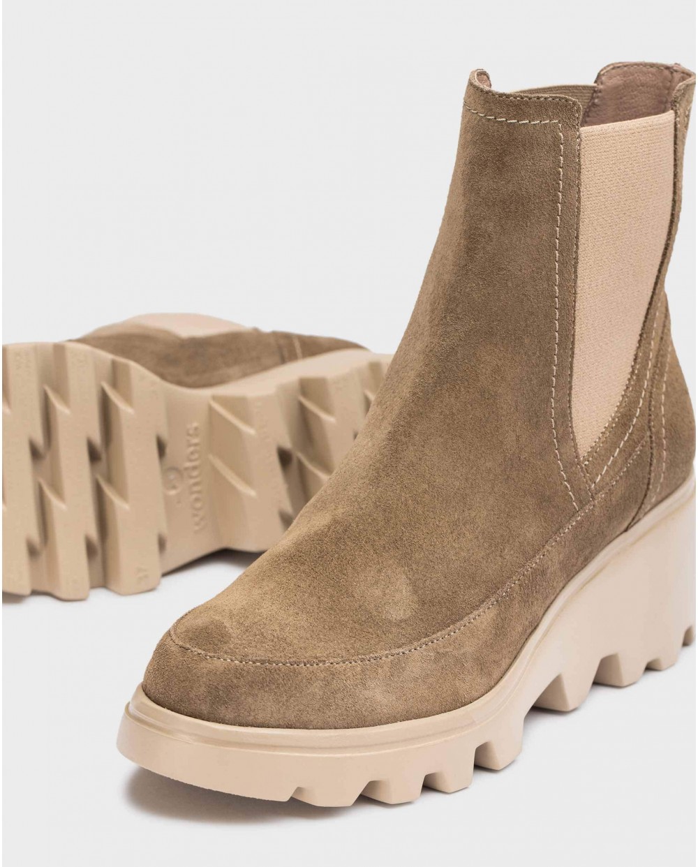 Wonders-Ankle Boots-Brown MUNICH Ankle boots