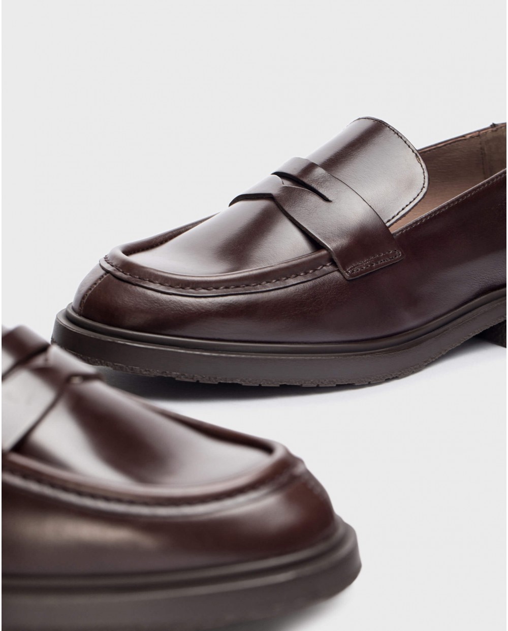 Wonders-Loafers-Brown NED Loafers