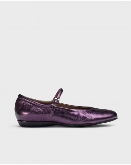 Purple MONTARI Ballet Flat