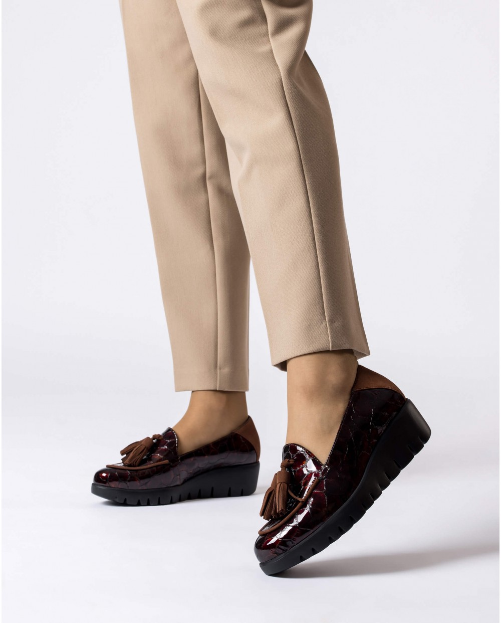 Wonders-Loafers-Brown SIMONE Loafers