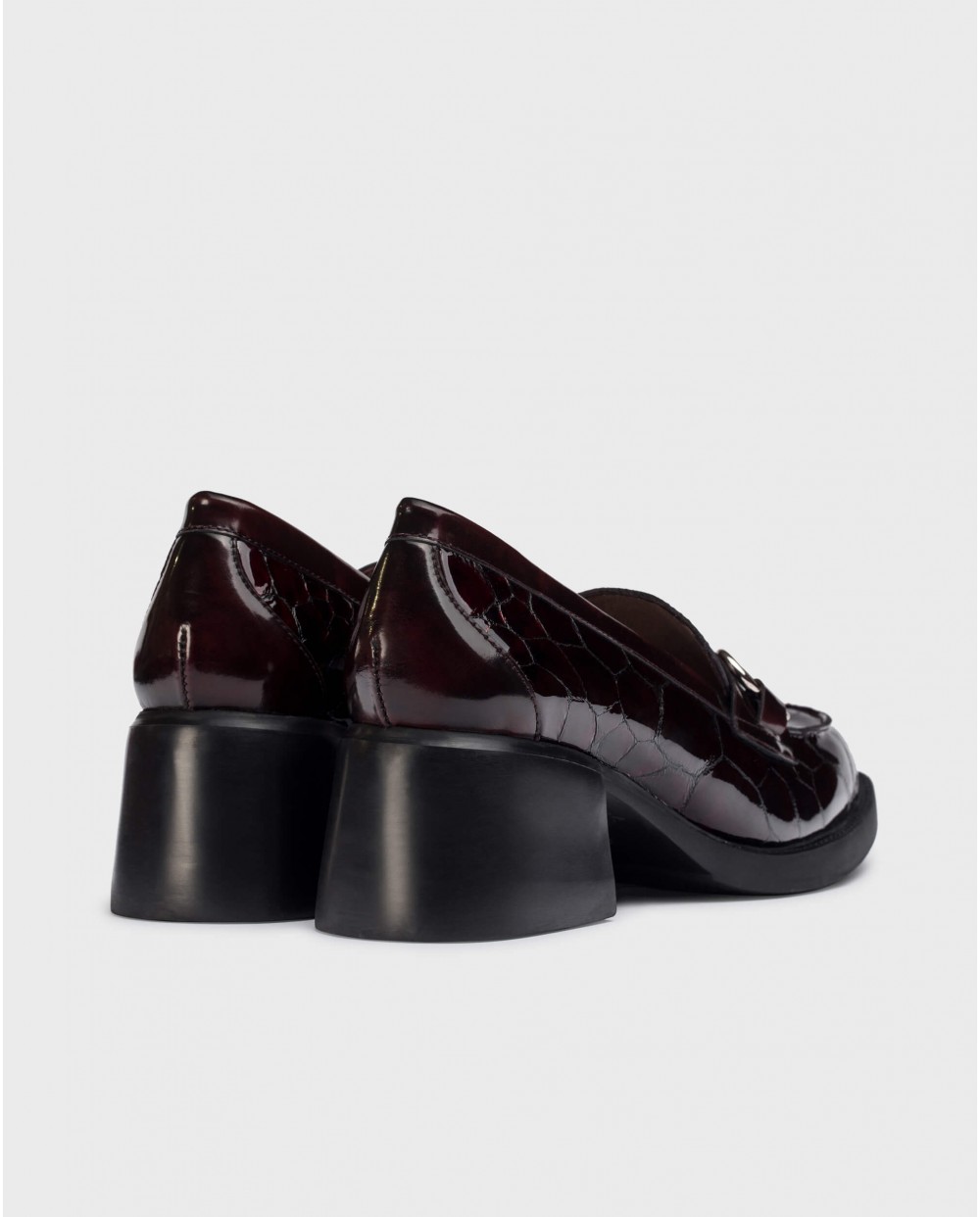 Wonders-Loafers-Burgundy CHUCK loafers