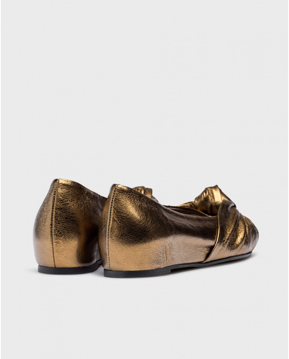 Gold EUGENIA ballet flat