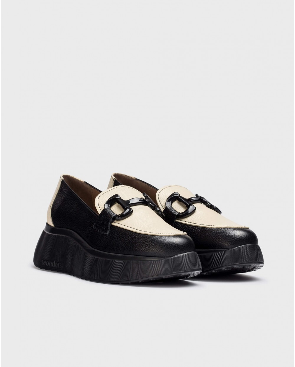 Wonders-Loafers-Black MONTREAL Loafers