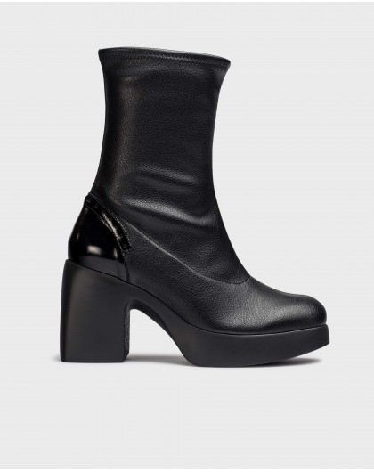 Wonders-Ankle Boots-Black BARCELONETA ankle boots