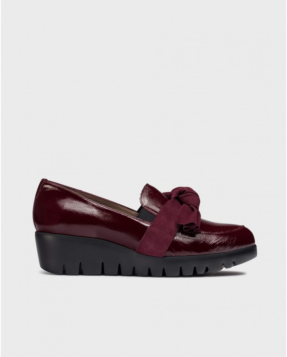 Burgundy ROMEO loafers