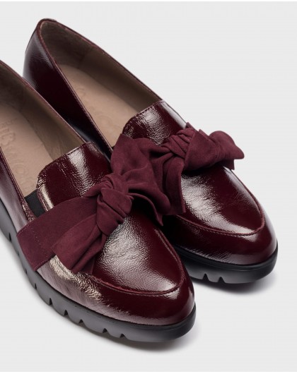 Burgundy ROMEO loafers