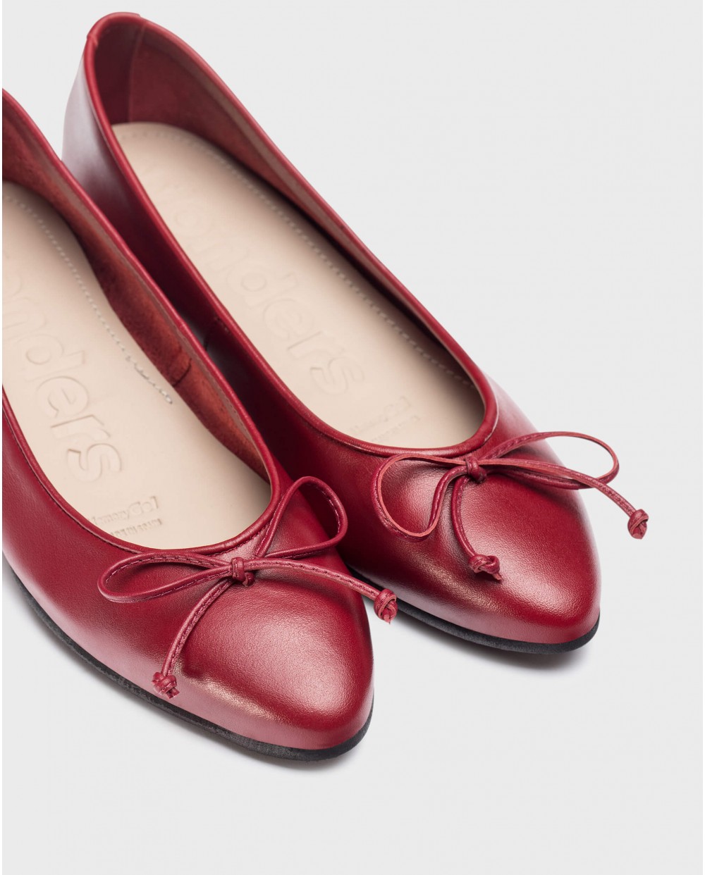 Wonders-Flat Shoes-Red DARI ballet flat