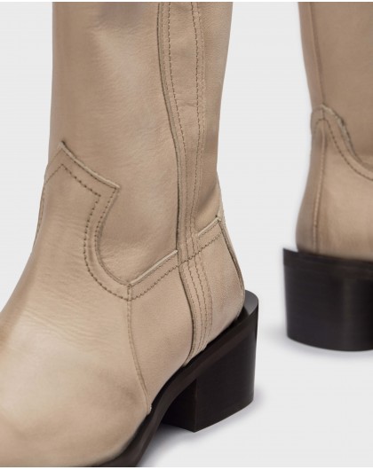 Cream SANDRA boot