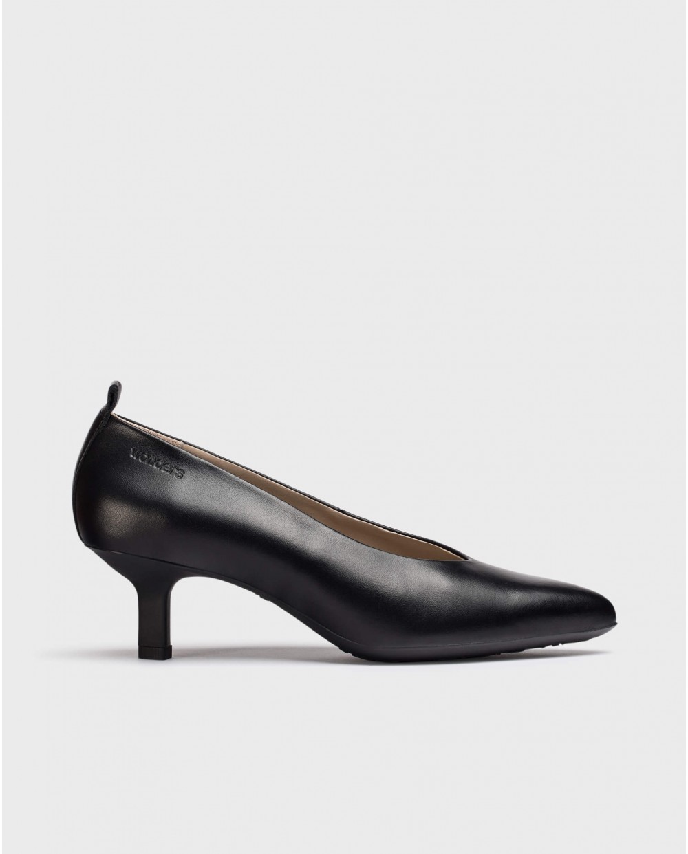 Wonders-Heels-Black HILDA Shoes