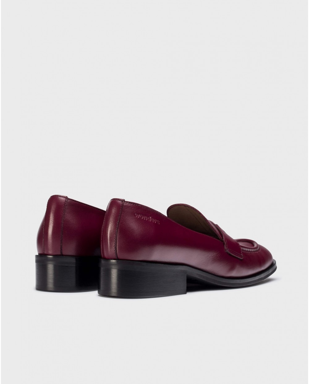 Wonders-Loafers-Burgundy DANDY loafers