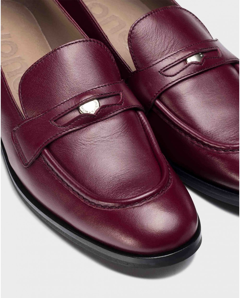 Wonders-Loafers-Burgundy DANDY loafers