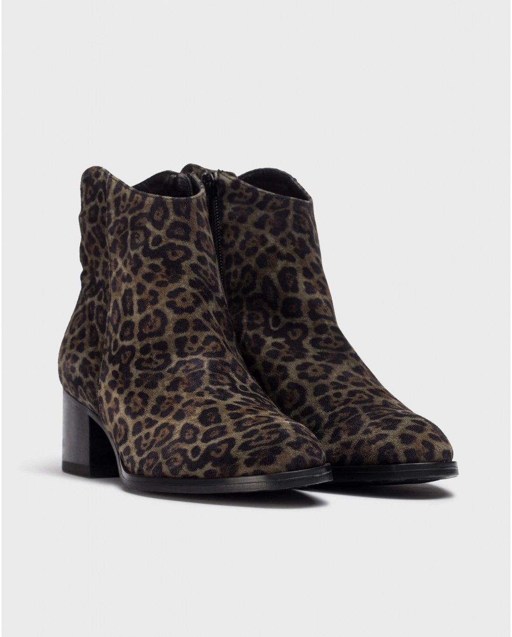 Animal Print EASY Ankle Boots