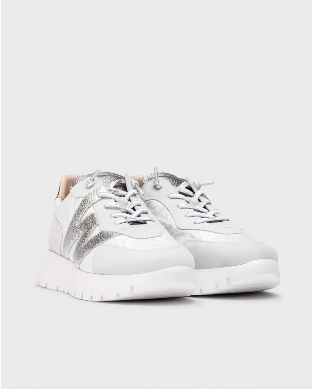 Wonders-SS 2025-White OSLO Sneakers