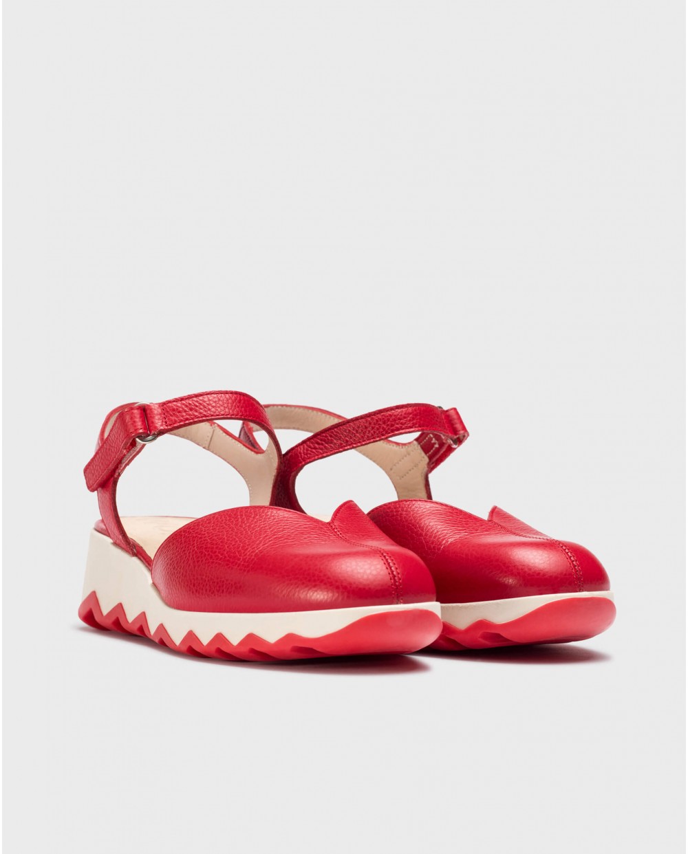 Wonders-Pre Fall 2024-Red SAMARA Shoes