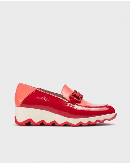 Wonders-Loafers-Red SIMA Loafers