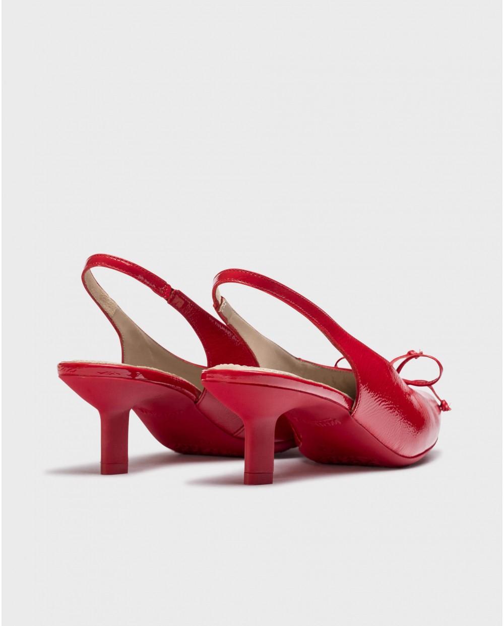 Wonders-SS 2025-Red INGRID Slingback