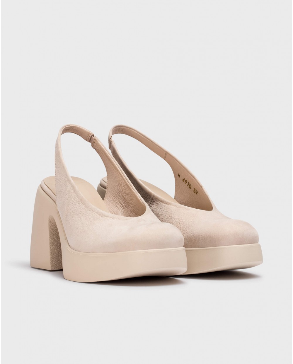 Wonders-Platforms-Pink NAIMA Slingback