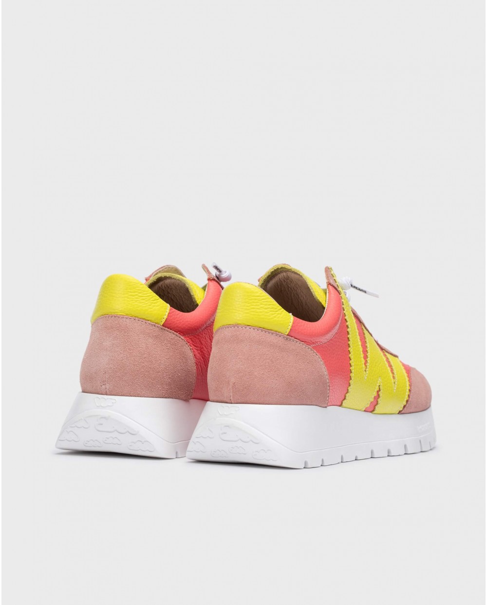 Wonders-SS 2025-Coral RACER Sneaker