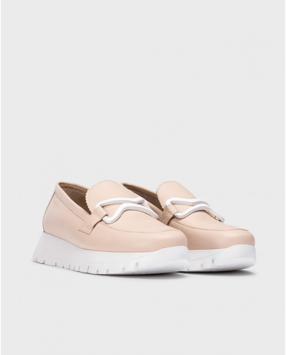 Wonders-SS 2025-Pink AURA Loafers