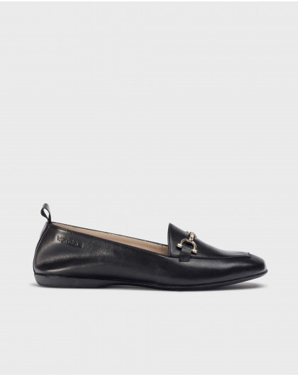 Wonders-Loafers-Black ERA Loafers